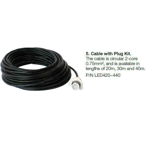 Cable with Plug Kit - Poolshop.com.au Cable with Plug Kit - Poolshop.com.au